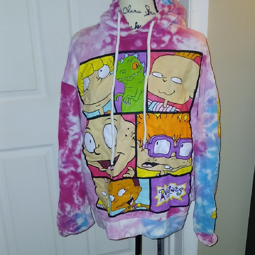 Colorful Cartoon Graphic Hoodie